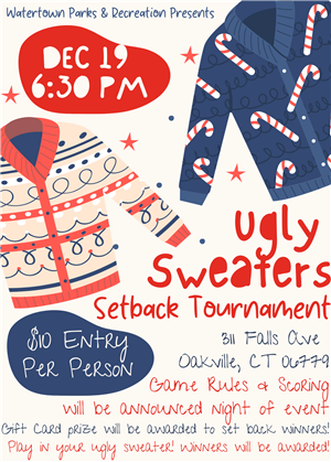Ugly Sweater Setback Tournament 
