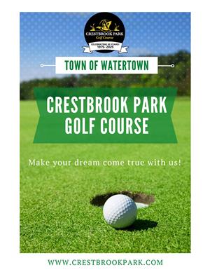 Click the flyer to visit Crestbrook Park Golf Course website.