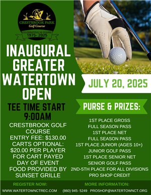 Greater Watertown Open 