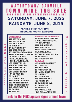 Tag Sale Addresses 
