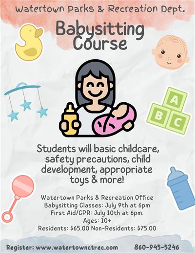 Babysitting Course Summer